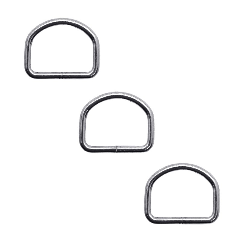 Hebilla piquete metal niquel