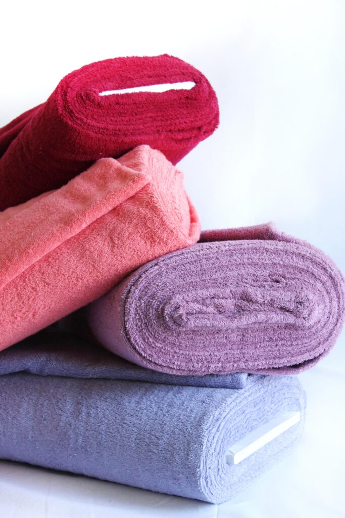 Toalla rizo diferentes colores