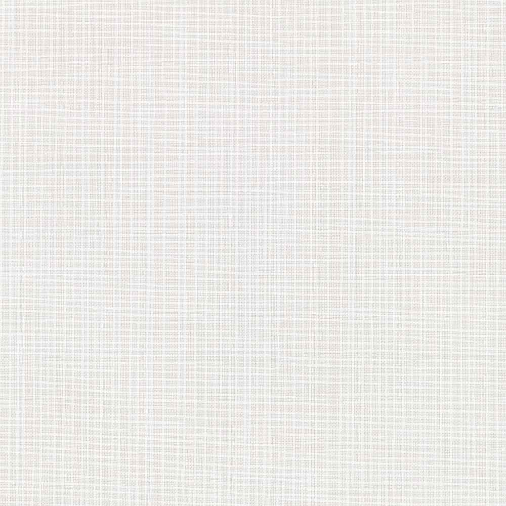 Tela de algodón blanca con textura de rayas en relieve tono sobre tono, ideal para decoración, cortinas, patchwork y costura creativa.