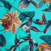 Tela de viscosa floral tropical - Thumbnail Image 3