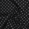 Tela de algodón estampada con estrellas blancas sobre fondo negro - Thumbnail Image 3