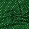 Tela de algodón Navidad verde con arboles pequeños verdes - Thumbnail Image 3